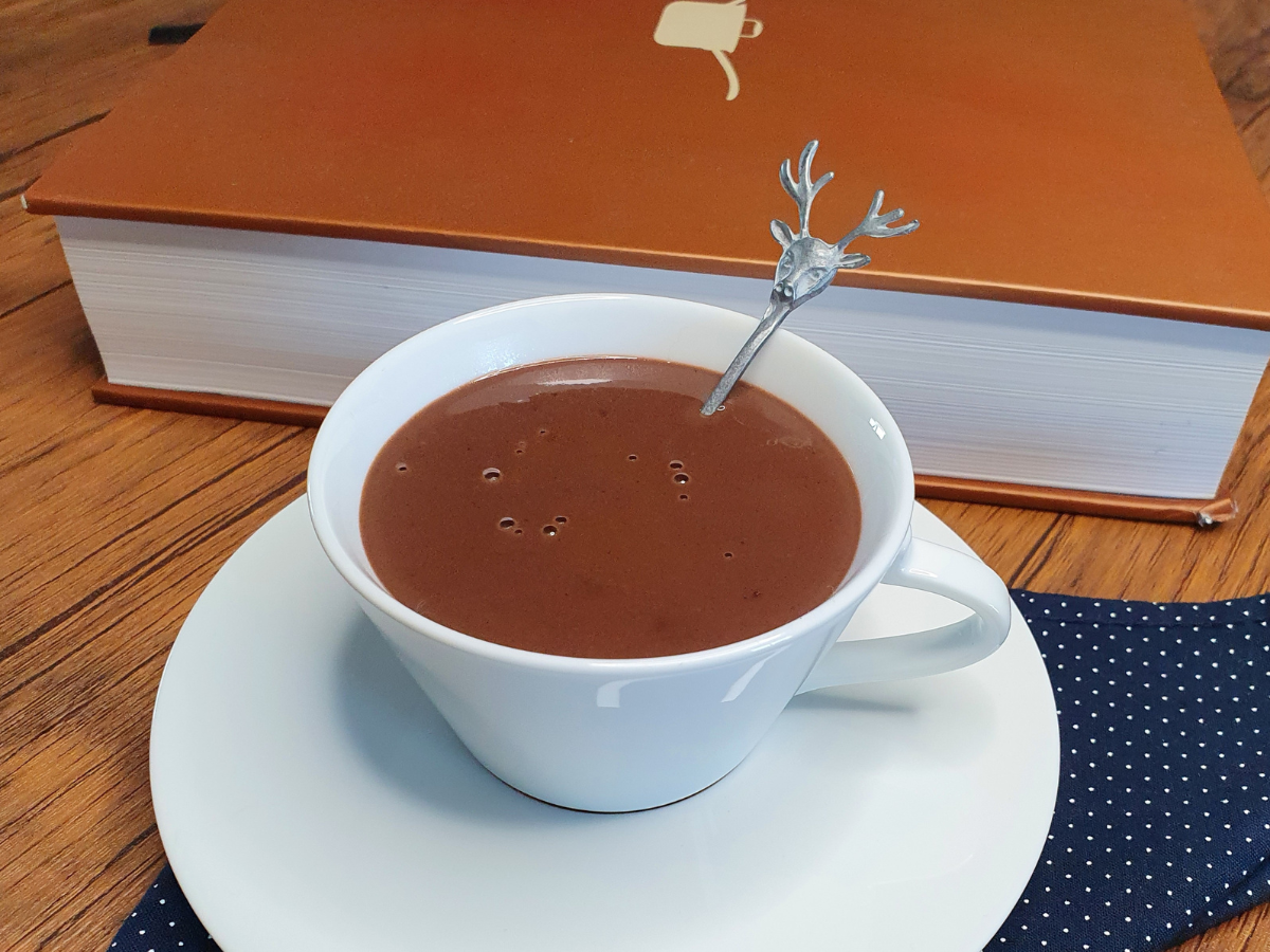 Chocolate quente com Nutella