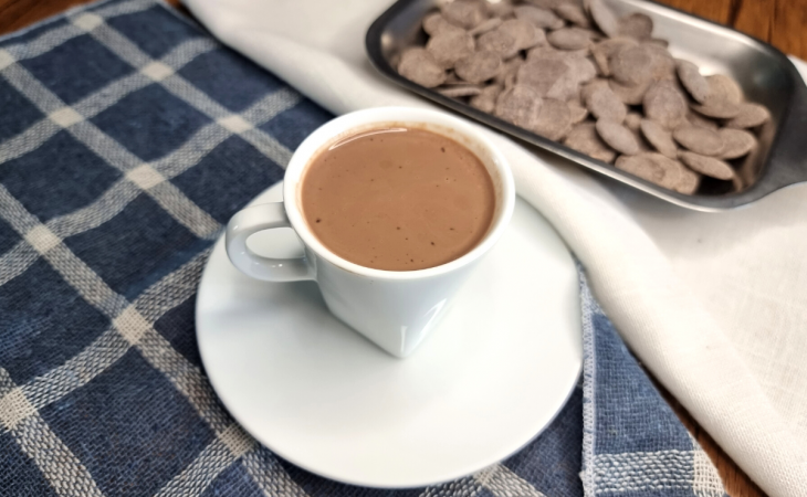 Chocolate quente sem lactose