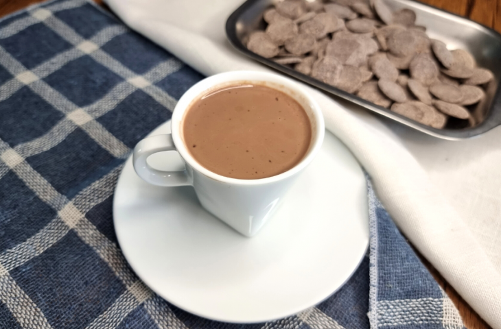 Chocolate quente sem lactose