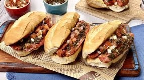 Choripan argentino