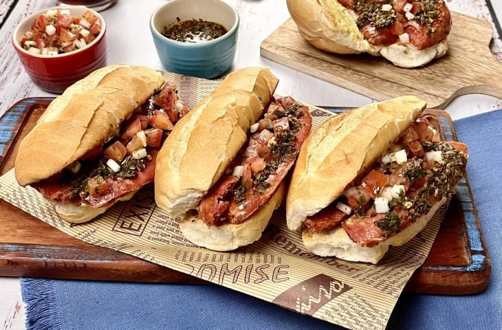 Choripan argentino