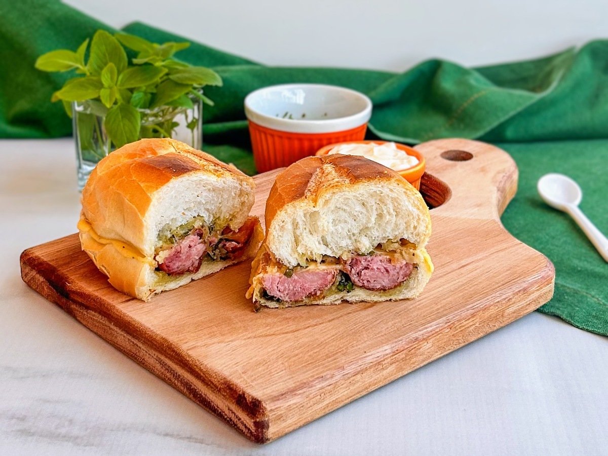 Choripan uruguaio