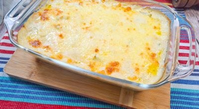 Chuchu gratinado
