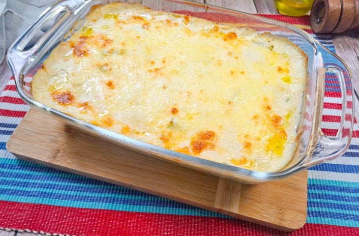 Chuchu gratinado