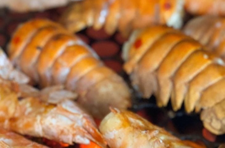 Churrasco de cauda de lagosta