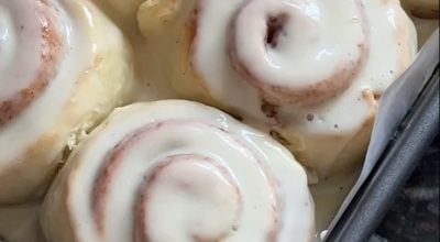 Cinnamon roll tradicional