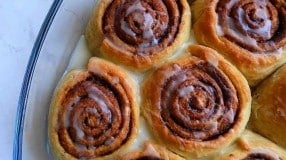 Cinnamon roll vegano