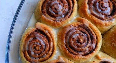 Cinnamon roll vegano