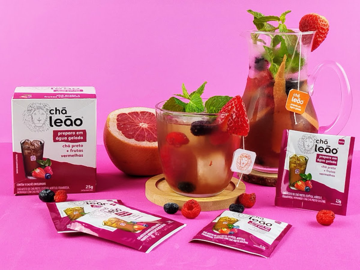 Citrus black com frutas vermelhas