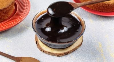 Cobertura de chocolate simples