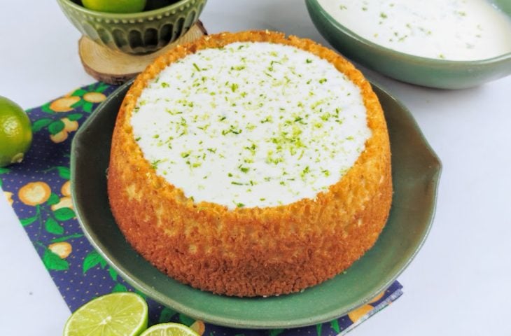 Cobertura mousse de limão