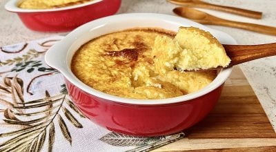 Cocada cremosa na air fryer