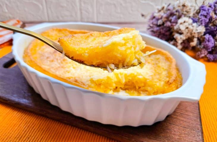 Cocada de forno cremosa