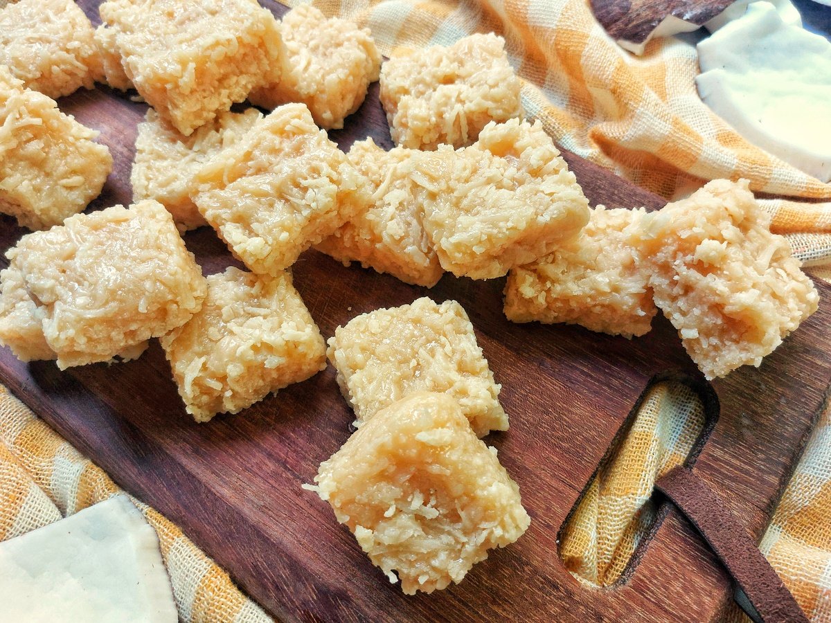 Cocada de leite condensado