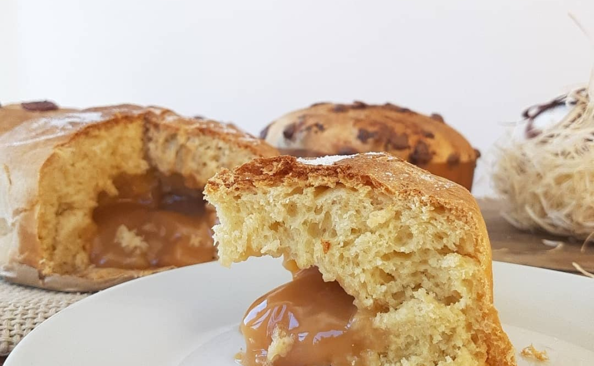 Colomba pascal recheada - Receiteria