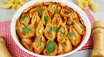 Conchiglione de gorgonzola e gruyère