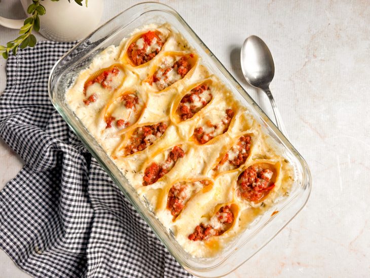 Conchiglione pronto.