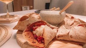 Cone de Rap 10 com calabresa e bacon