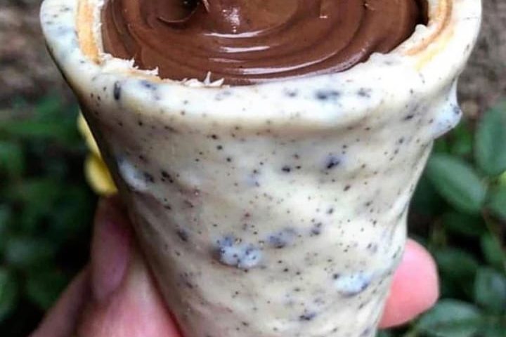 Cone trufado de Oreo