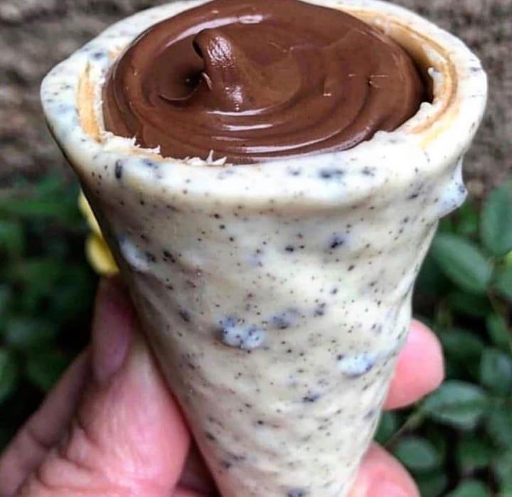 Cone trufado de Oreo