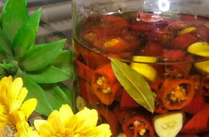 Conserva de pimenta dedo-de-moça