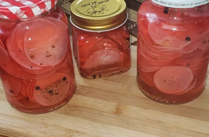 Conserva de rabanete