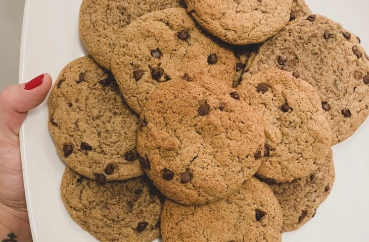 Cookie de abóbora vegano