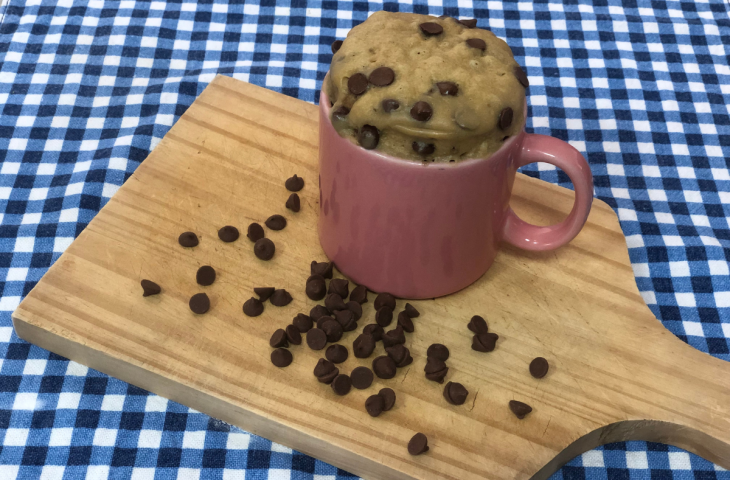 Cookie de caneca fácil
