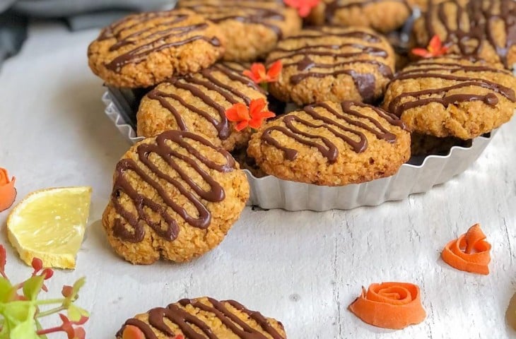 Cookie de cenoura fit