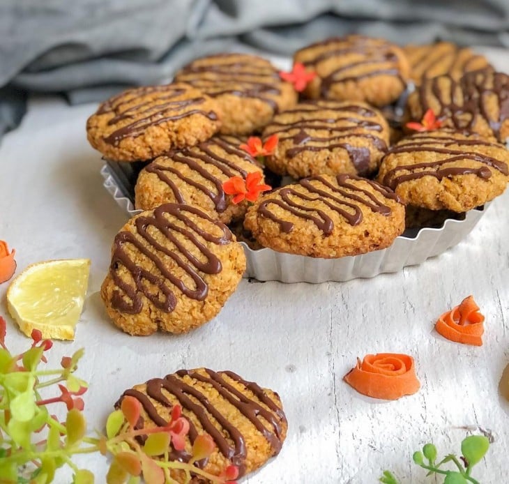 Cookie de cenoura fit