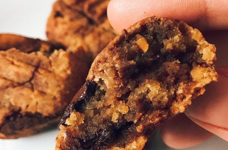 Cookie de grão-de-bico