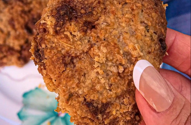 Cookie de limão vegano