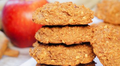 Cookie de maçã com canela