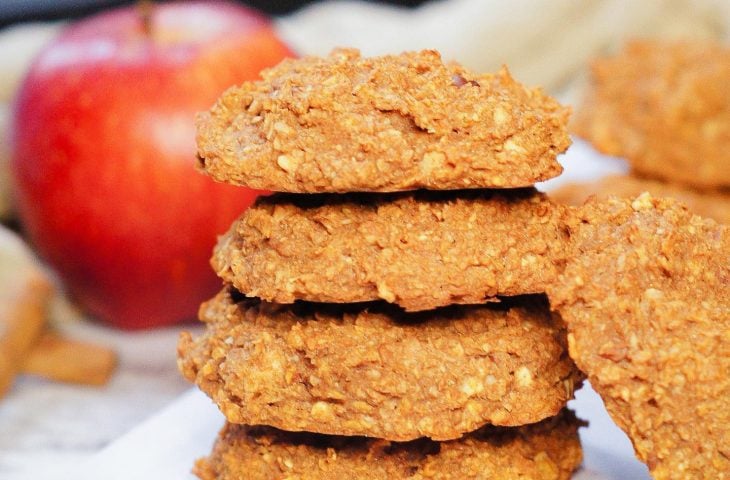 Cookie de maçã com canela