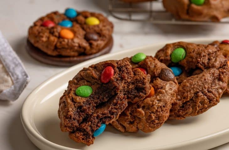 Cookie de Nutella na air fryer