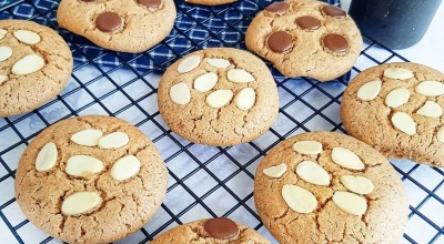 Cookie de pasta de amêndoas