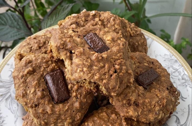 Cookie vegano funcional