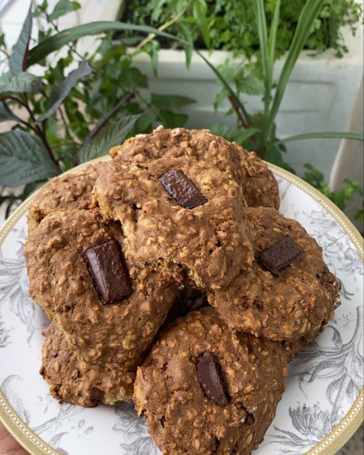 Cookie vegano funcional