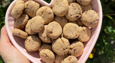 Cookies com chocolate sem glúten