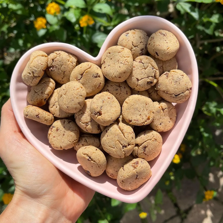 Cookies com chocolate sem glúten