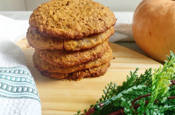 Cookies de abóbora sem glúten