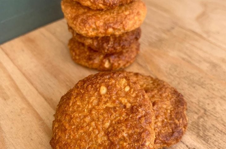 Cookies de coco e amendoim sem açúcar