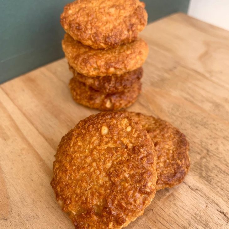 Cookies de coco e amendoim sem açúcar