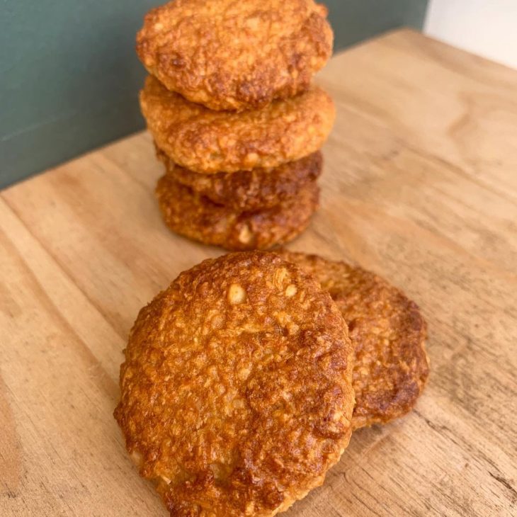 Cookies de coco e amendoim sem açúcar