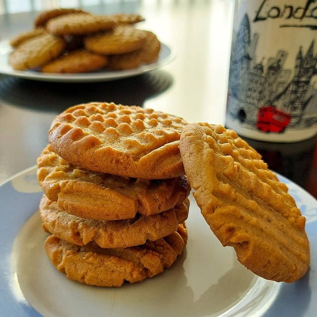 Cookies de amendoim fácil