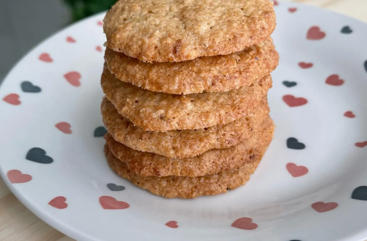 Cookies de aveia e laranja