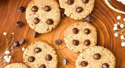 Cookies de castanha-de-caju