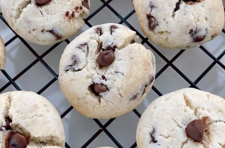 Cookies de chocolate sem glúten