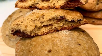 Cookies de laranja simples