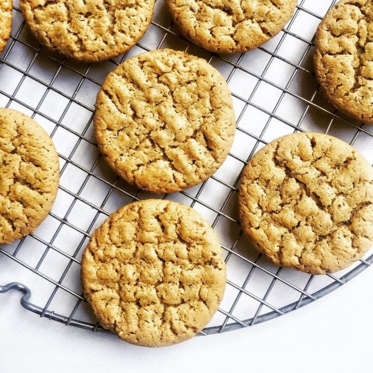 Cookies de manteiga de amendoim